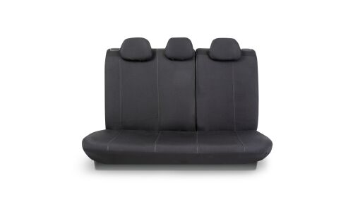 Чехлы Autoprofi Jacqard Attache для передних и задних сидений, жаккард, черный цвет, 11 предметов