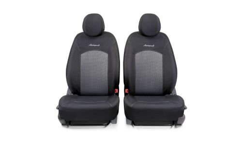 Чехлы Autoprofi Jacqard Diamond для передних и задних сидений, жаккард, черный цвет, 11 предметов