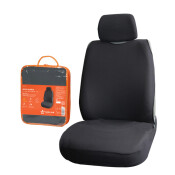 Чехол-майка Airline Блааст для передних сидений, велюр, черный цвет, 1шт