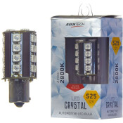 Лампа светодиодная Avantech LED Crystal PY21W (BAU15s, S25), 12В, 21Вт, 2800К, оранжевая, 1 шт