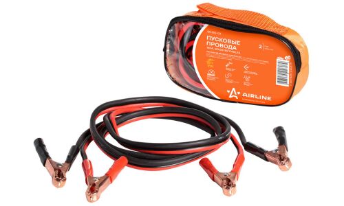 Провода пусковые Airline, 150А, сечение 5.51мм², длина 2м, в чехле, арт. SA-150-03