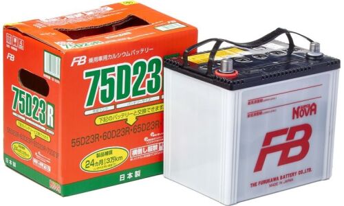 Аккумулятор FB Super Nova 75D23R, 65Ач, CCA 620A, обслуживаемый