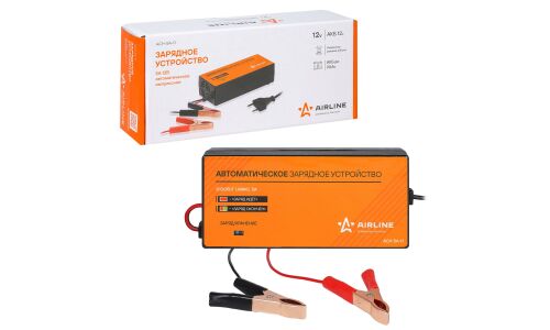 Устройство зарядное Airline, автоматический режим, 12В, до 90Ач, ток заряда до 5А, для WET, арт. ACH-5A-11
