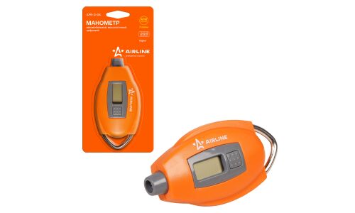 Манометр шинный Airline, цифровой, 7атм, с автовыключением, арт. APR-D-04