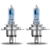 Лампа галогенная Osram Cool Blue Intense (Next Gen) H4 (P43t, T16), 12В, 60/55Вт, 5000К, комплект 2 шт, арт. 64193CBNHCB