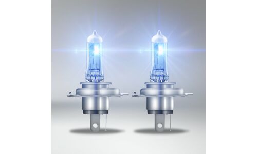 Лампа галогенная Osram Cool Blue Intense (Next Gen) H4 (P43t, T16), 12В, 60/55Вт, 5000К, комплект 2 шт, арт. 64193CBNHCB