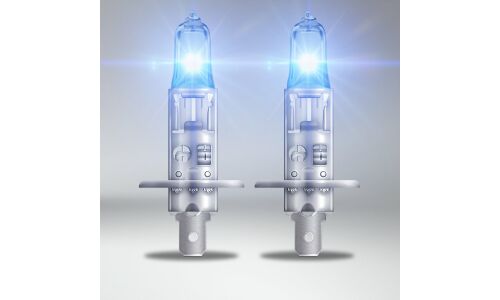Лампа галогенная Osram Cool Blue Intense (Next Gen) H1 (P14.5s, T8), 12В, 55Вт, 5000К, комплект 2 шт, арт. 64150CBNHCB
