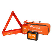 Набор автомобилиста Airline ЭКО (знак, аптечка, огнетушитель ОП1 1.5кг), арт. ANA-00 Набор автомобилиста Airline ЭКО (знак, аптечка, огнетушитель ОП1 1.5кг), арт. ANA-00