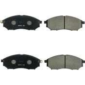 Колодки тормозные дисковые Advics, комплект на ось (4 шт), арт. SN583P