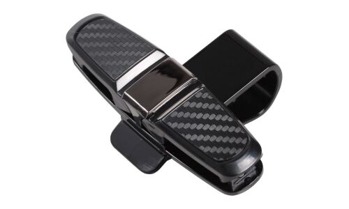 Держатель для очков Airline, двойной, на солнцезащитный козырек, чёрный, арт. AH-GH-02