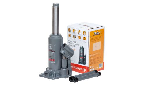 Домкрат гидравлический бутылочный Airline S, 2000кг, подъем 150-285мм, арт. AJ-B-02S