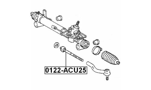 Тяга рулевая Febest, арт. 0122-ACU25