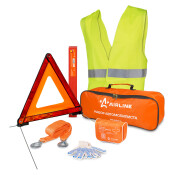 Набор автомобилиста Airline Экстра (знак, аптечка, трос 3.5т/4м, перчатки, жилет), арт. ANA-07 Набор автомобилиста Airline Экстра (знак, аптечка, трос 3.5т/4м, перчатки, жилет), арт. ANA-07