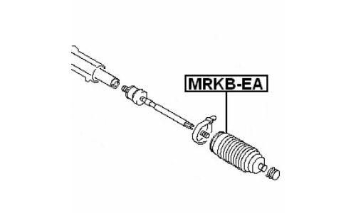 Пыльник рулевой рейки Febest, арт. MRKB-EA