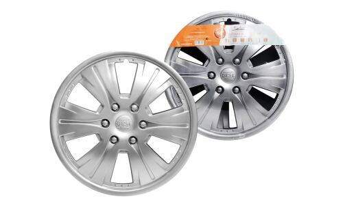 Колпаки на колеса Airline Бест, 16", серебристые, 2шт, арт. AWCC-16-06