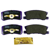 Колодки тормозные дисковые NIBK Original, задние, комплект на ось (4 шт), арт. PN3450