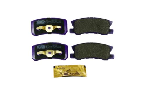 Колодки тормозные дисковые NIBK Original, задние, комплект на ось (4 шт), арт. PN3450