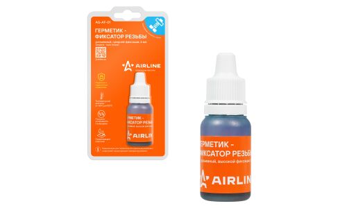 Фиксатор резьбы Airline, разъёмный, средней фиксации, флакон 6мл, арт. AGAF01