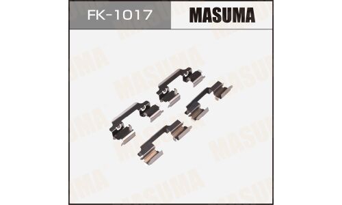 Монтажный комплект фиксаторов тормозных колодок MASUMA, NISSAN
