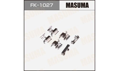 Монтажный комплект фиксаторов тормозных колодок MASUMA, MITSUBISHI