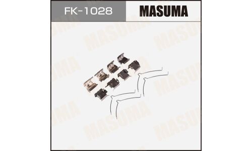 Монтажный комплект фиксаторов тормозных колодок MASUMA, TOYOTA