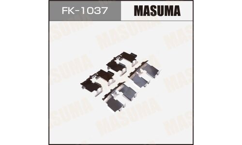 Монтажный комплект фиксаторов тормозных колодок MASUMA, TOYOTA