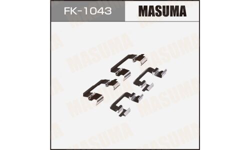 Монтажный комплект фиксаторов тормозных колодок MASUMA, NISSAN