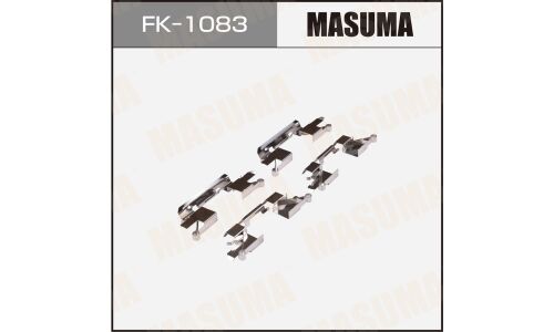 Монтажный комплект фиксаторов тормозных колодок MASUMA, MITSUBISHI