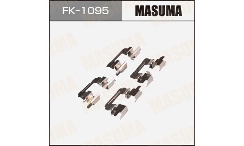 Монтажный комплект фиксаторов тормозных колодок MASUMA, NISSAN