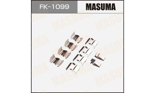 Монтажный комплект фиксаторов тормозных колодок MASUMA, MITSUBISHI