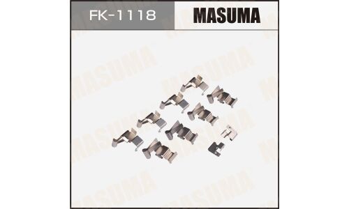 Монтажный комплект фиксаторов тормозных колодок MASUMA, TOYOTA