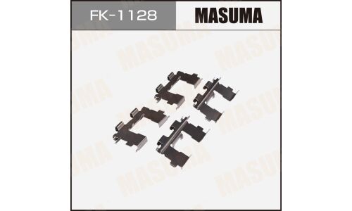 Монтажный комплект фиксаторов тормозных колодок MASUMA, NISSAN
