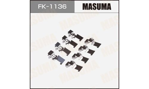 Монтажный комплект фиксаторов тормозных колодок MASUMA, TOYOTA