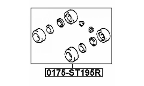 Ремкомплект тормозного цилиндра Febest, арт. 0175-ST195R