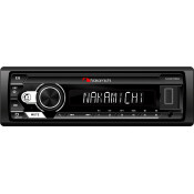 Автомагнитола Nakamichi NQ511BW, 1 DIN, USB/AUX/Bluetooth, 4х50Вт, пульт ДУ, белая подсветка