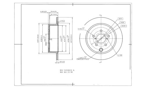Диск тормозной Avantech, арт. BR0612S