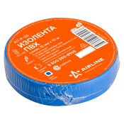 Лента клейкая изоляционная Airline, ПВХ, 15мм x 10м, синяя, арт. AIT-P-03