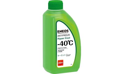Антифриз Eneos Antifreeze Hyper Cool, G11, зелёный, -40°C, 1кг, арт. Z0069