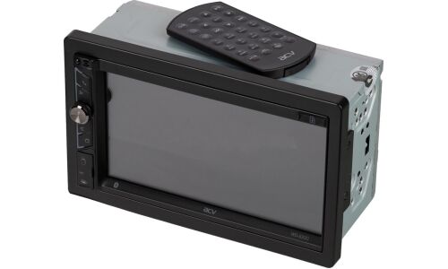 Мультимедийный центр ACV WD-6930, 2 DIN, Bluetooth/USB/AUX/MicroSD, 6.9" (1024x600), 4x50Вт, поддержка камеры заднего вида и кнопок мультируля, настраиваемая подсветка
