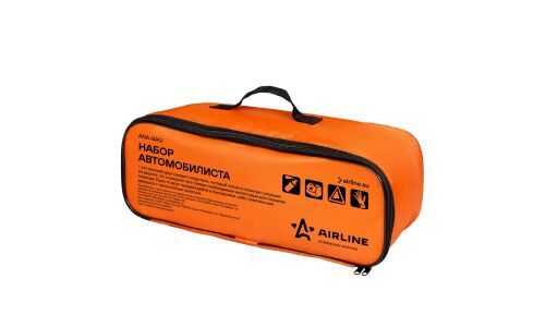 Сумка для набора автомобилиста Airline, 450х150х150мм, с шелкографией, оранжевая, арт. ANA-BAG