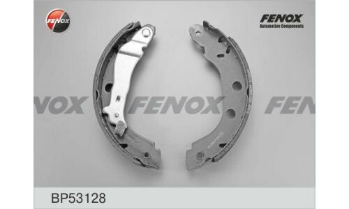 Колодки тормозные барабанные Fenox, комплект на ось (4 шт), арт. BP53128