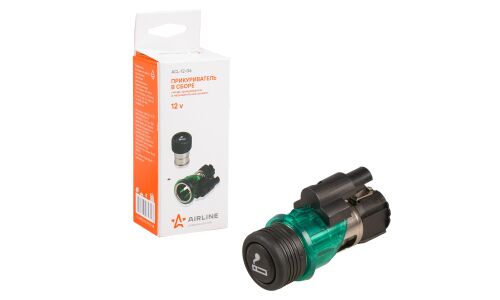 Гнездо прикуривателя Airline, 12В, черное, арт. ACL-12-06