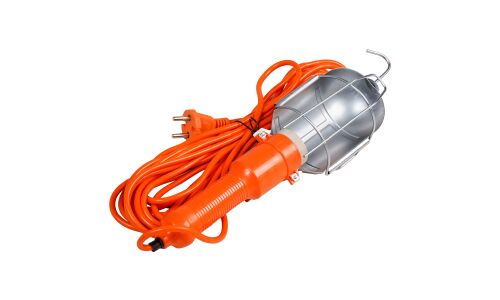 Фонарь-переноска Airline, под лампу с цоколем E27, 220В, провод 10м, крючок для крепления, арт. AFL-WL-16