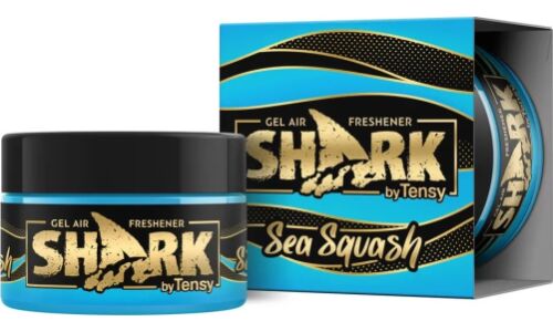 Ароматизатор на торпедо Tensy Shark Sea Squash (Морской сквош), гелевый, баночка 75г, арт. TZ-03 SHARK