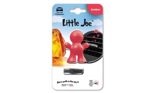 Ароматизатор в дефлектор Drive Int Little Joe Classic Amber (Амбра), полимерный, 12г, арт. LJMB012