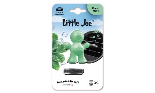 Ароматизатор в дефлектор Drive Int Little Joe Classic Fresh Mint (Мята), полимерный, 12г, арт. LJMB008