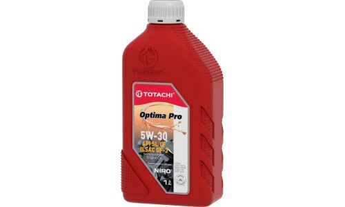 Масло моторное Totachi Niro Optima Pro 5w30, полусинтетическое, API SL/CF, ILSAC GF-3, универсальное, 1л, арт. 1C501