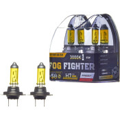 Лампа галогенная Avantech Fog Fighter H7 (PX26d, T11), 12В, 55Вт (соответствует 85Вт), 3000К, комплект 2 шт, арт. AB3007
