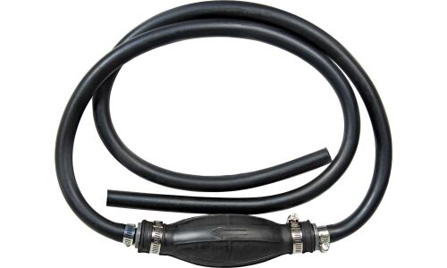 Шланг для перекачки топлива Airline, с грушей и клапаном, Ø9.5мм, длина 1.5м, арт. AEAT202