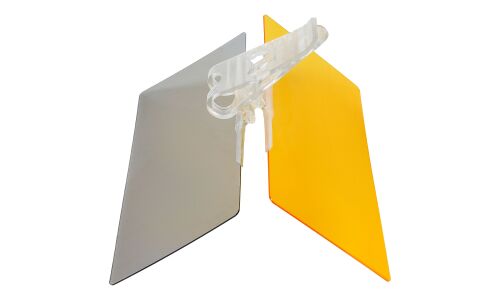 Козырек солнцезащитный Airline, антибликовый, 300x130мм, два стекла арт. ASV-AG-01